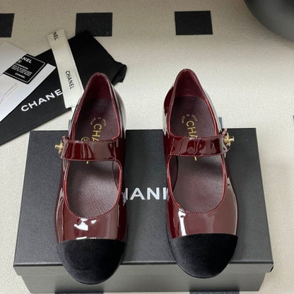 Chanel Mary Jane Flats