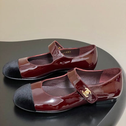 Chanel Mary Jane Flats