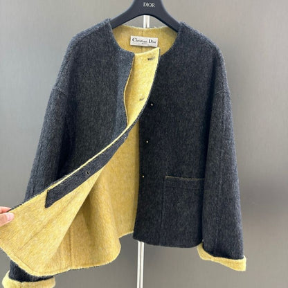 Christian Dior Reversible Knit Jacket