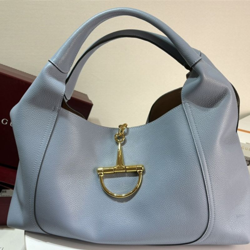 Gucci Softbit Medium Top Handle Bag.