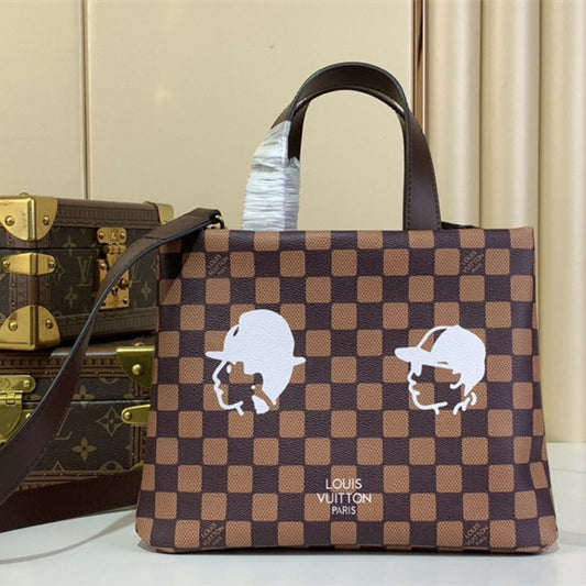 Louis Vuitton x NIGO Mini Shopper Tote Bag.