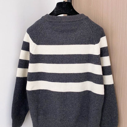 Miu Miu striped knit jacket or cardigan