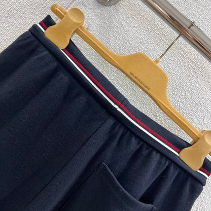 miu miu wide-leg track pants