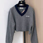 Miu Miu cable-knit sweater