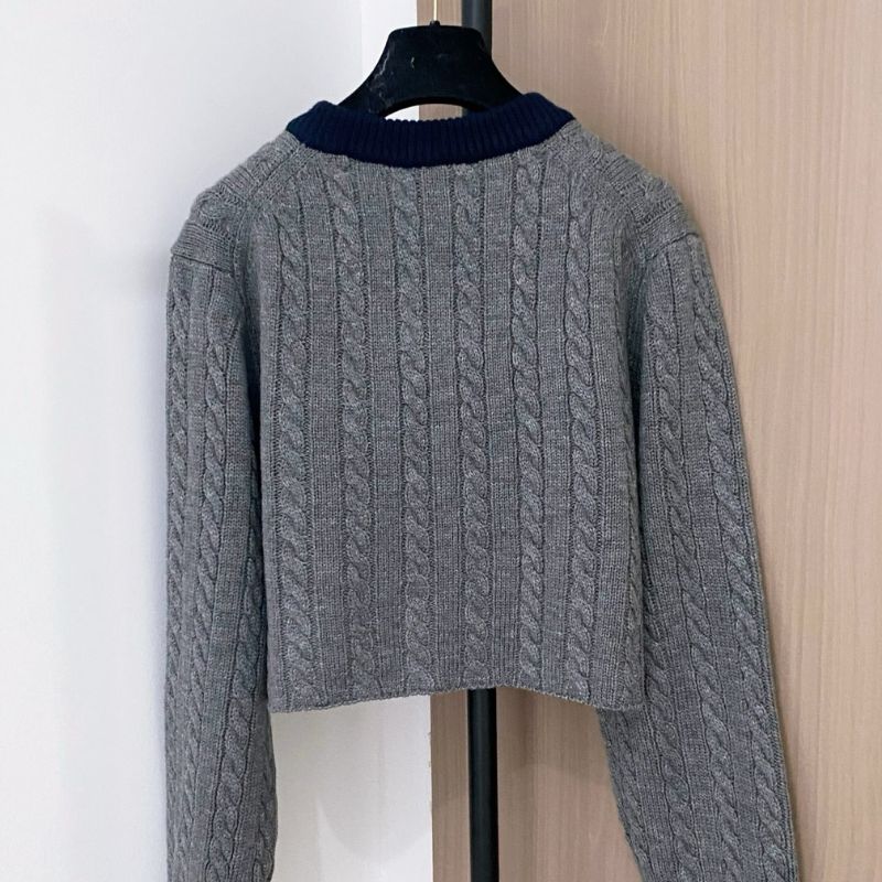 Miu Miu cable-knit sweater