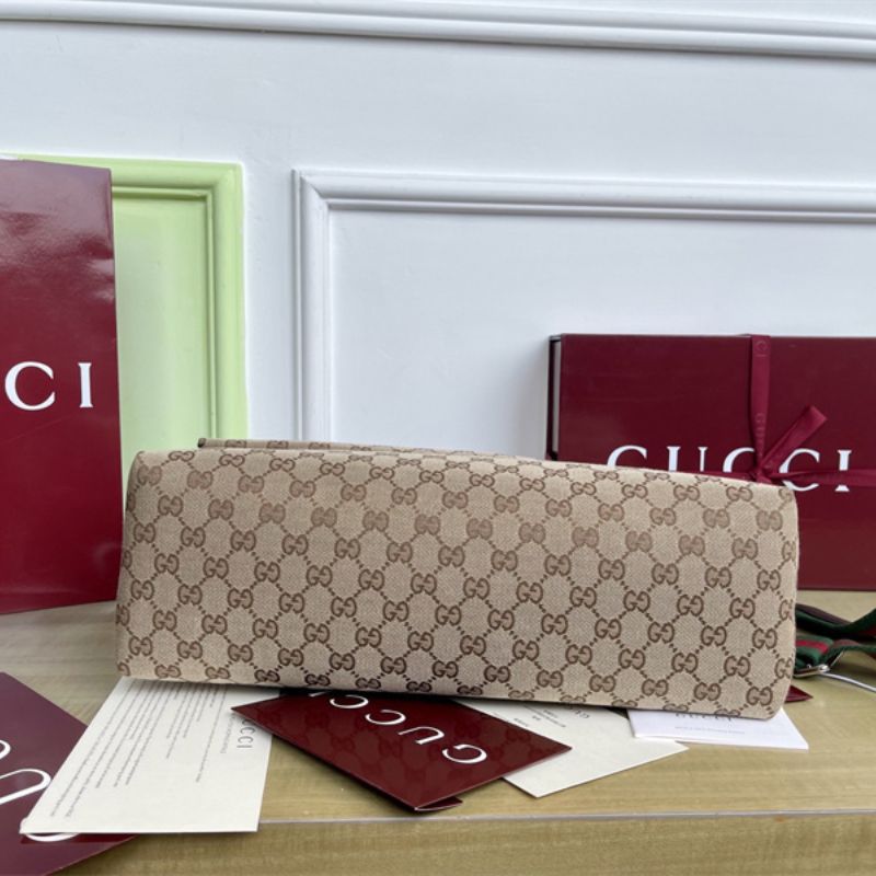 Gucci GG Canvas Large Crossbody Bag