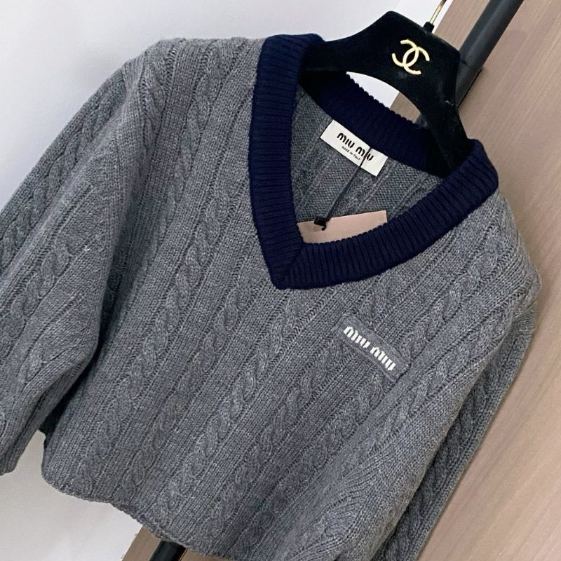 Miu Miu cable-knit sweater