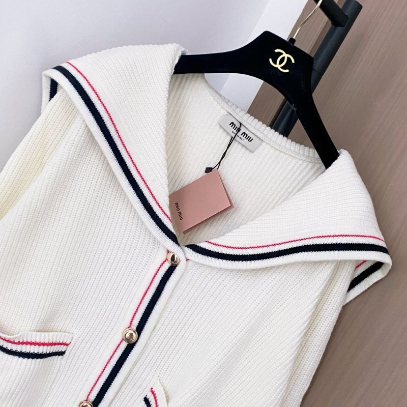 Miu Miu Sailor Knit Cardigan