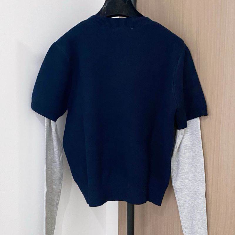 Miu Miu layered-look T-shirt