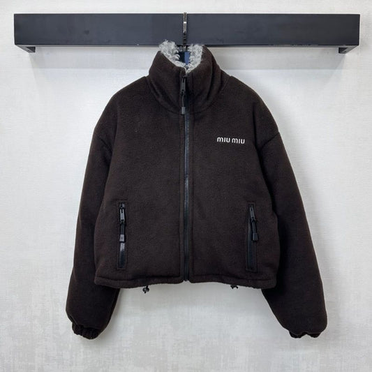 Miu Miu Pile fleece jacket