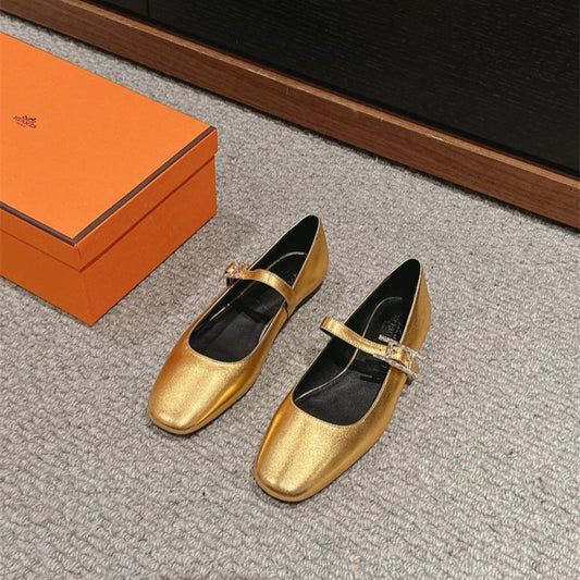 Hermès Jane ballet flats