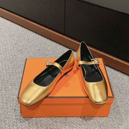 Hermès Jane ballet flats