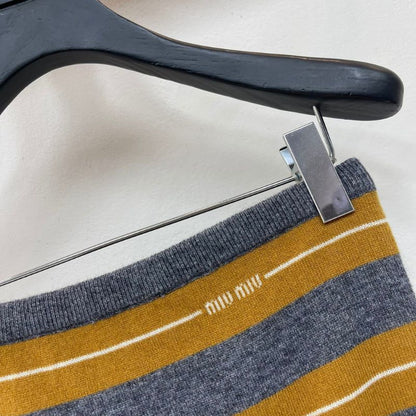 MIU MIU striped tube top