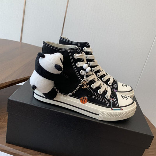 Chanel high-top sneakers