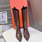 Hermes knee-high riding boots