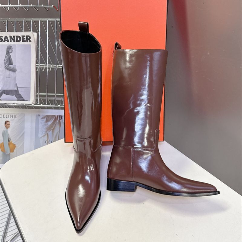Hermes knee-high riding boots