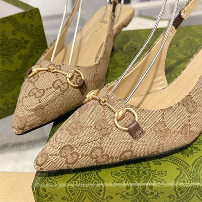 Gucci Women's Slingback Pump with Horsebit