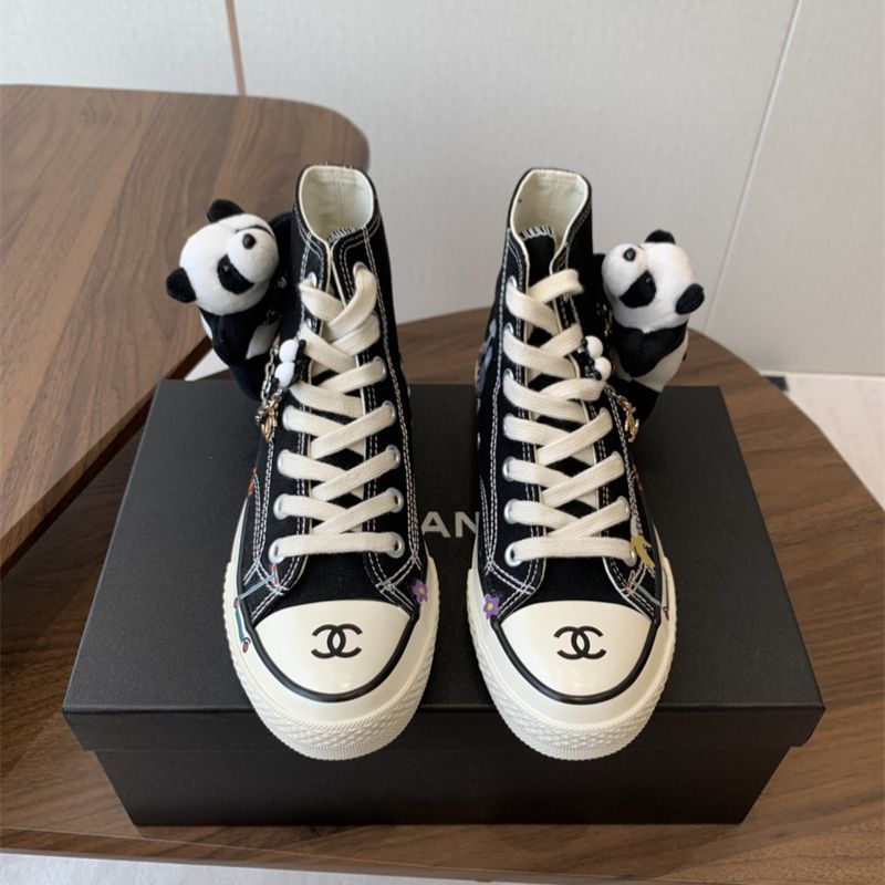Chanel high-top sneakers