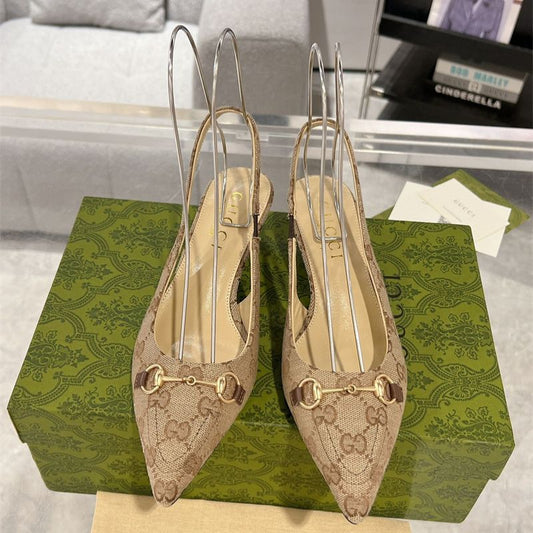 Gucci Women's Slingback Pump with Horsebit