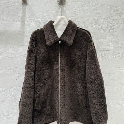 Miu Miu Fleece Down Jacket.
