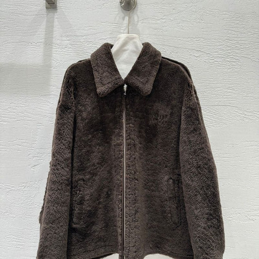 Miu Miu Fleece Down Jacket.