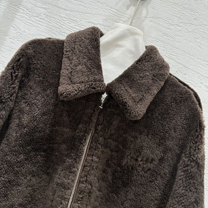 Miu Miu Fleece Down Jacket.