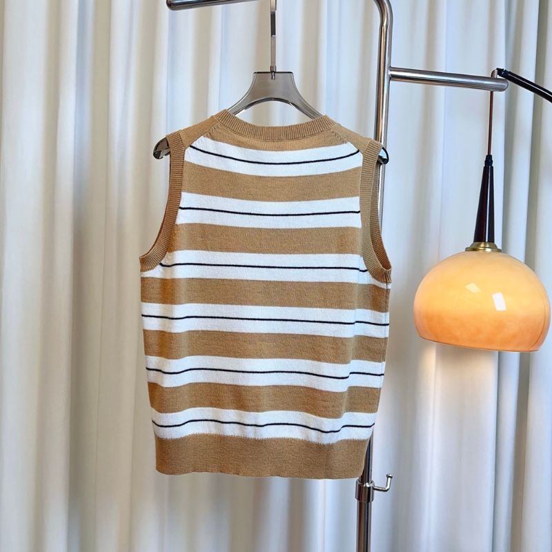 Miu Miu striped vest.