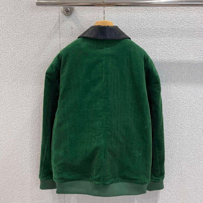 Miu Miu corduroy bomber jacket