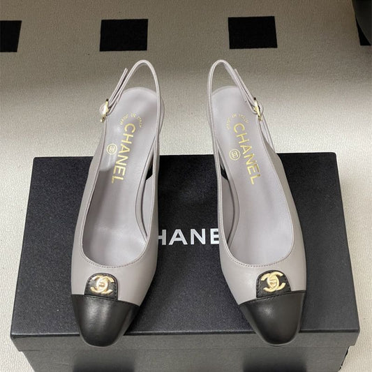 Chanel slingback pumps
