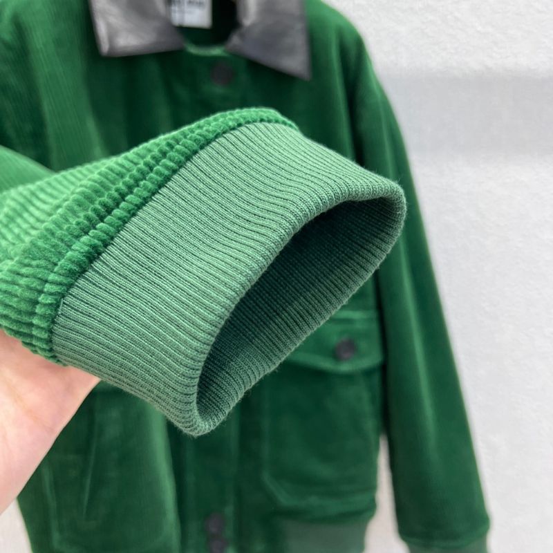 Miu Miu corduroy bomber jacket