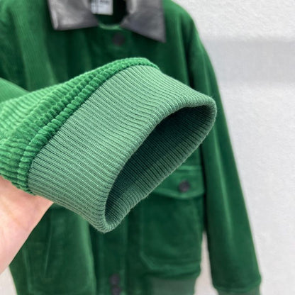 Miu Miu corduroy bomber jacket