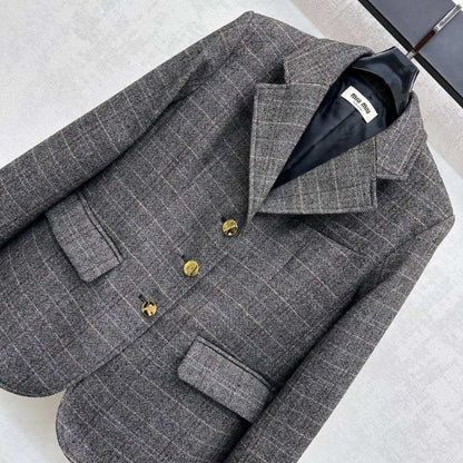 Miu Miu single-breasted blazer.