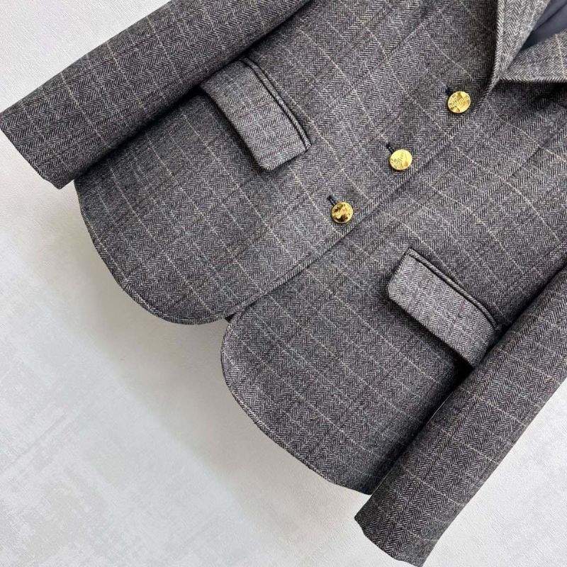 Miu Miu single-breasted blazer.