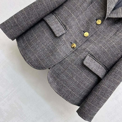 Miu Miu single-breasted blazer.