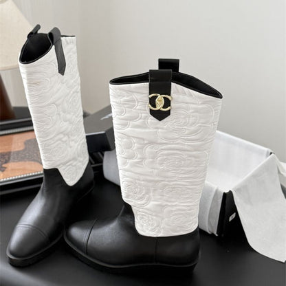 Chanel cowboy boots