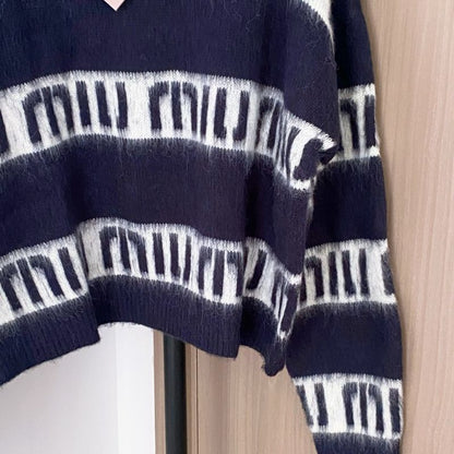Miu Miu piano key sweater
