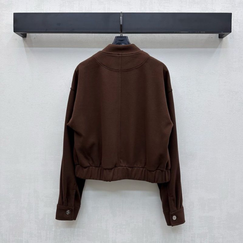 Miu Miu Meta Short Sweat Jacket.