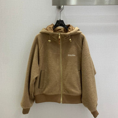 Miu Miu Pile hoodie jacket