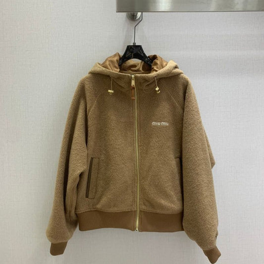 Miu Miu Pile hoodie jacket