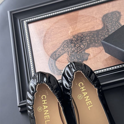 Chanel ballet flats