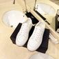 Saint Laurent White Leather SL/61 Lace Up Sneakers