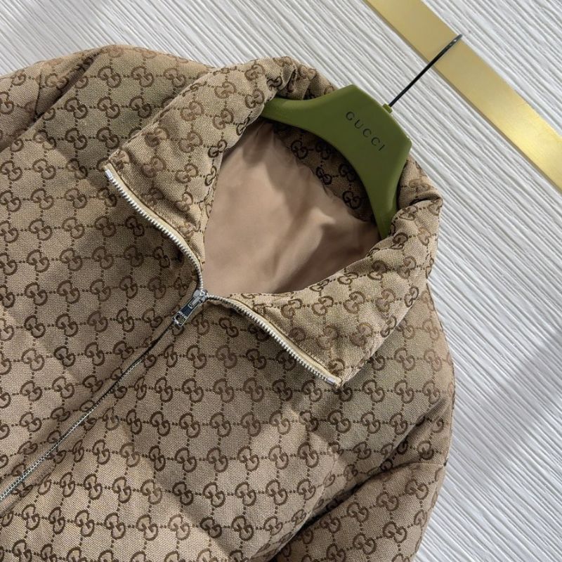 Gucci Canvas Bomber Padded Jacket bagstrendz