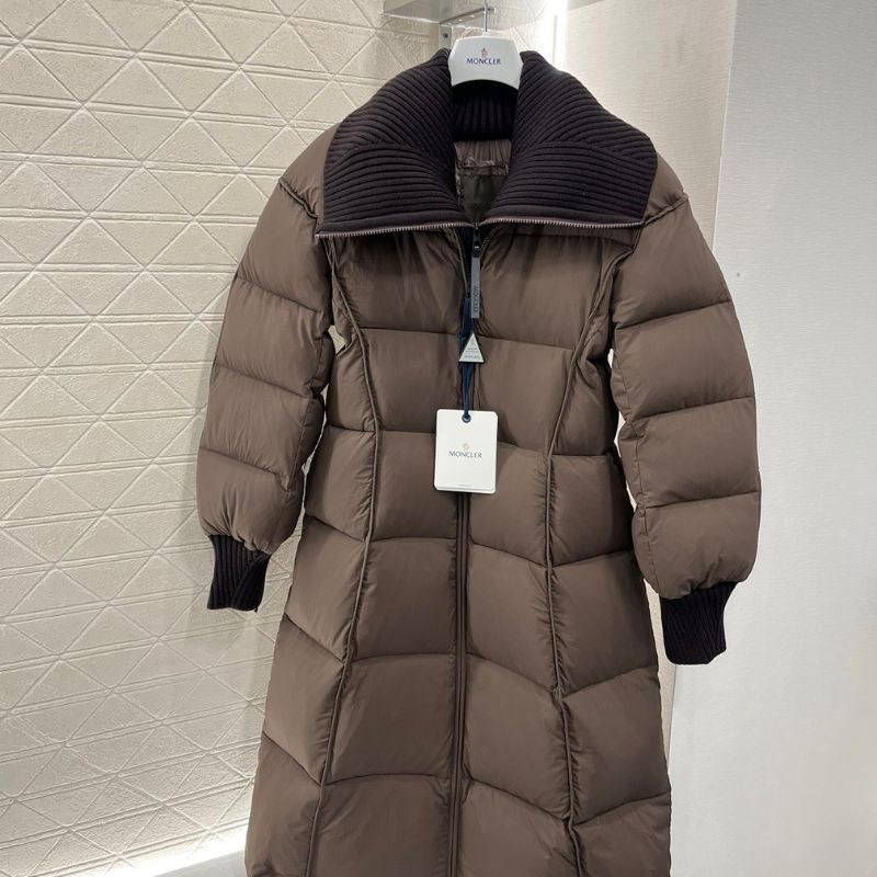 Moncler Brerelle Long Down Jacket