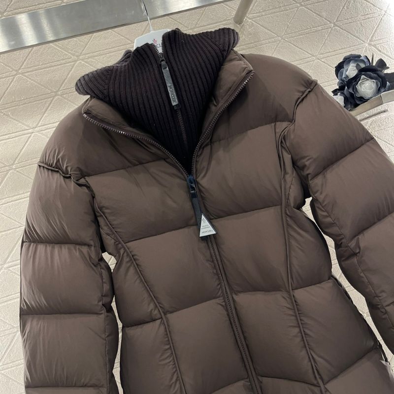 Moncler Brerelle Long Down Jacket