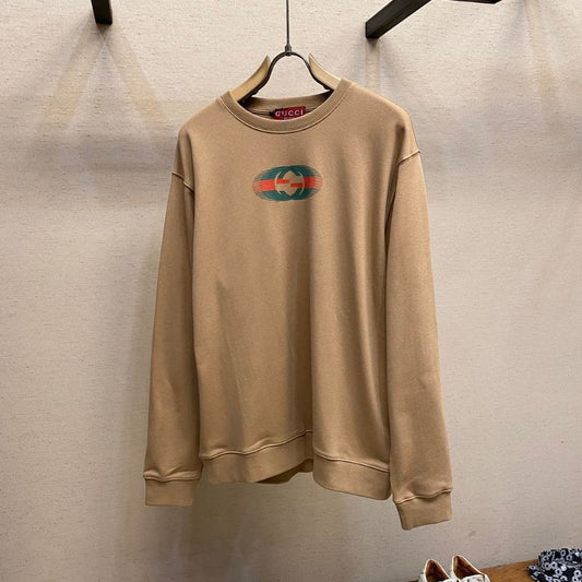 Gucci Back Logo Crew Neck Sweatshirt