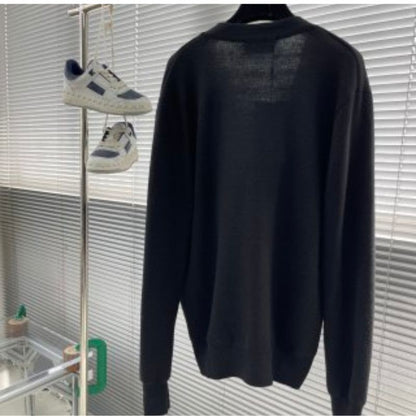 Gucci Logo Embroidered Cardigan