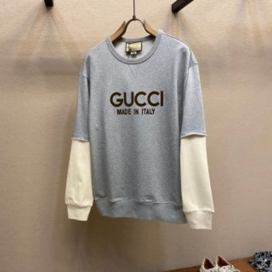 Gucci Applique Logo Pullover Sweatshirt