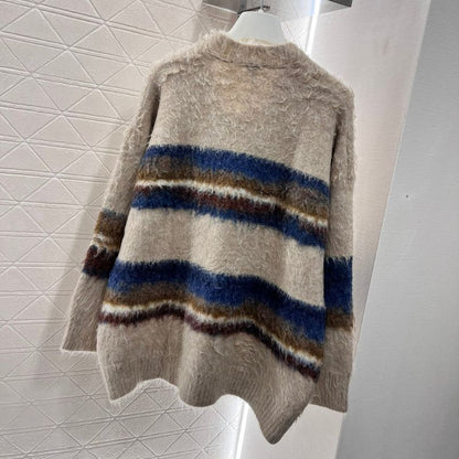 Loewe Textured Stripe Cardigan