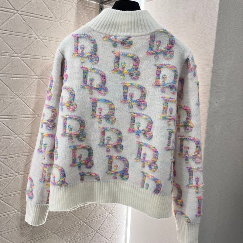 Dior Jacquard Knit Cardigan