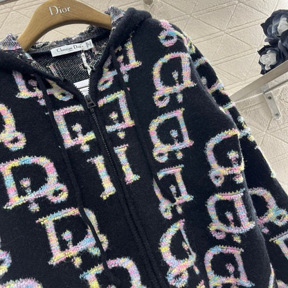 Dior Printed Letter Jacquard Sweatshirt